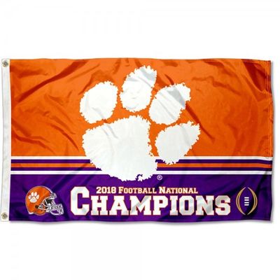 Good price clemson_tigers football national champions flag online