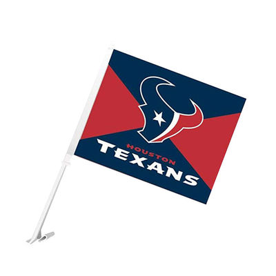 Good price TEXANS Flagolden car flags screen printed high quality online