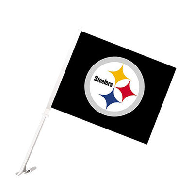 Good price Stee Flagolden car flags screen printed high quality online