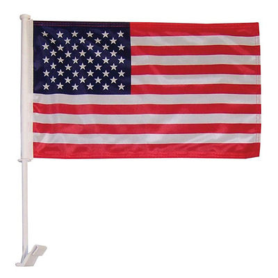 Good price US Screen Printed Car Flag Single Sided Or Double Sided Screen Digital Printing online
