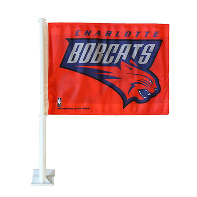 Good price Bobcats Flagolden car flags screen printed high quality online