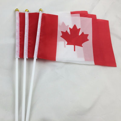 Good price Mini Hand Waving Flag On Plastic Stick Sports Club School Festival National Flag Polyester online