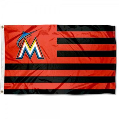Good price Miami Marlins Americana Nation Flag online