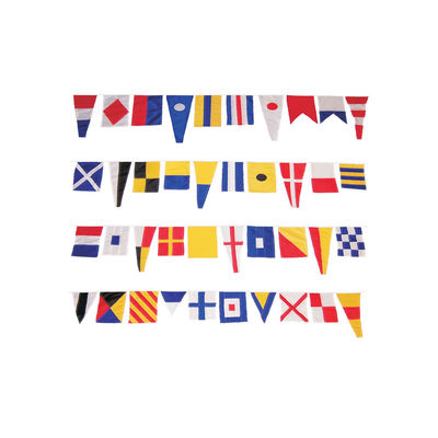 Good price Advertising Product Sailing Sailboat Sea Code Signal Flag Set Strong Fabric online