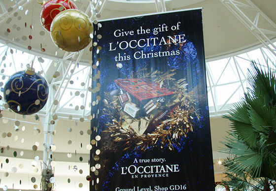 Good price 100% Polyester Fence Banner Screen Printed Single Sided Or Double Sided online