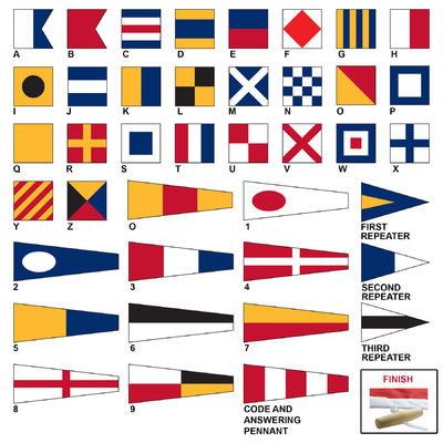 Good price International Code Of Signals Flags International Maritime 45 X 12