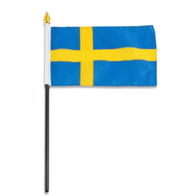 Good price Sweden Flag All Country National Flag 240x150 Outdoor Hanging Polyester Fiber Customized online