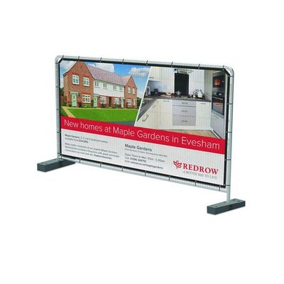 Good price Full Color Custom Fence Banner Heavy Duty Polyester Printing Waterproof Digital Printing online