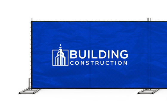 Good price Printed Backdrop Outdoor Windproof Rectangular Fabric Mesh Banner For Event Custom Logo online