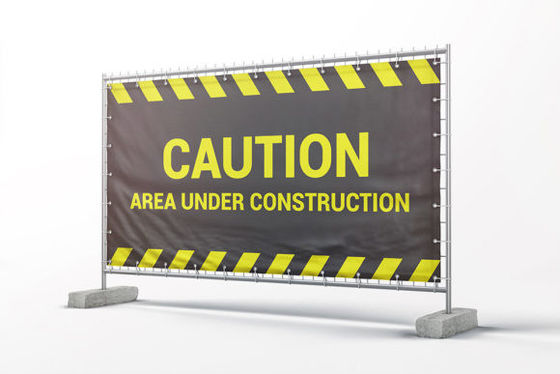 Good price Custom Logo Printed Brass Gromment Outdoor Windproof Rectangular Fabric Mesh Banner online