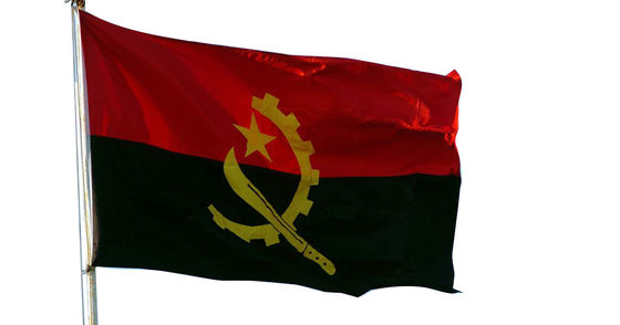 Good price Angola National Flag 90x150cm Knitted Polyester Outdoor 3x5' online