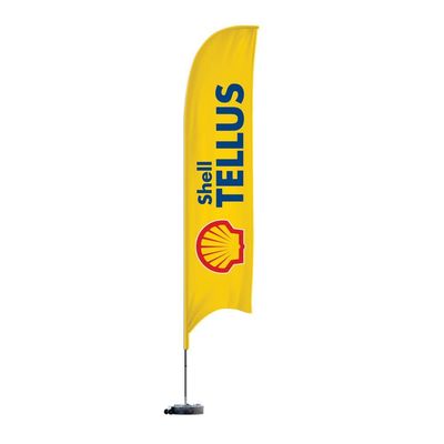 Good price Custom Advertising  Beach Flag Feather Outdoor Flying Banner Tear Drop Flags online