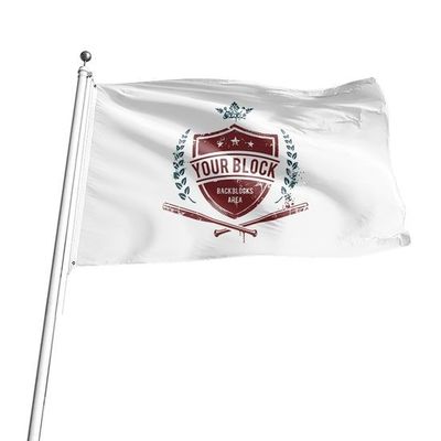 Good price Single Sided Custom Sports Flag Banner Football Team Flag Banner 3 X 5 Ft online