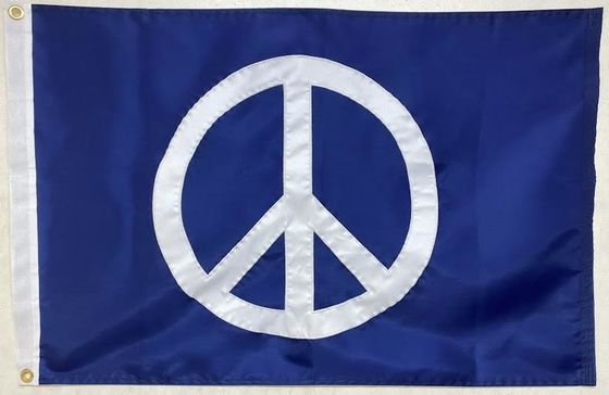 Good price 3x5ft Custom Sewn Flags 100% Polyester Outdoor Double Thread Sewing Rope Ring City online
