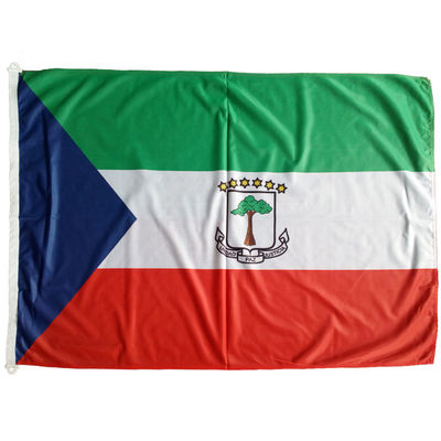 Good price Equatorial Guinea Flagolden national screen printed high quality online