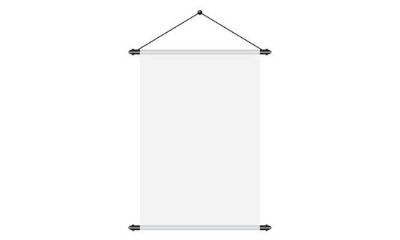 Good price 80 X 200 Custom Dye Sublimation Digital Printing Anime Hanging Banners Wall Scroll Indoor Display online