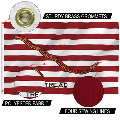 Good price US Navy Jack Flag 3x5' Knitted Polyester Outdoor Canvas Header And Grommets online
